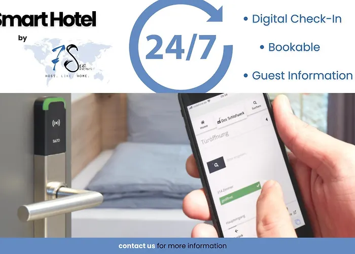 7Seas Business & Family Apartment - Balkon - 24-7 Check-In